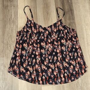 Torrid Black and Red Patterned CamisoleTorrid Strappy Tank